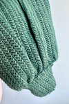 Green Knit Grace Full Sleeve Sweet Sweater by Heart of Haute