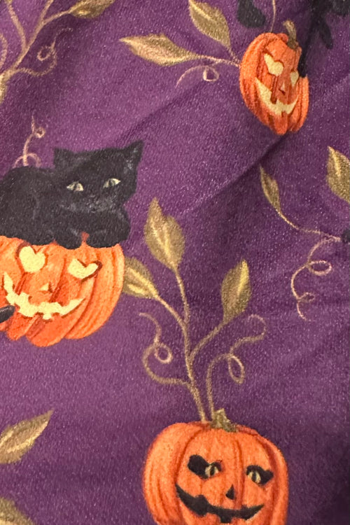 Cat and Pumpkin Dress by Voodoo Vixen