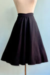 Baxter High Waisted Full Skirt in Black by Banned