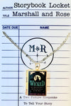 Wicked Book Locket Necklace by Marshall and Rose
