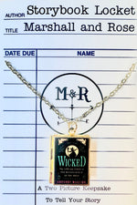 Wicked Book Locket Necklace by Marshall and Rose