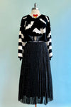 Pleated Plumetis Skirt by Lili Sidonio