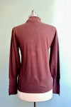 Chocolate Brown Keyhole Sweater by Molly Bracken