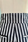 Striped High Waisted Suspender Pants by Voodoo Vixen