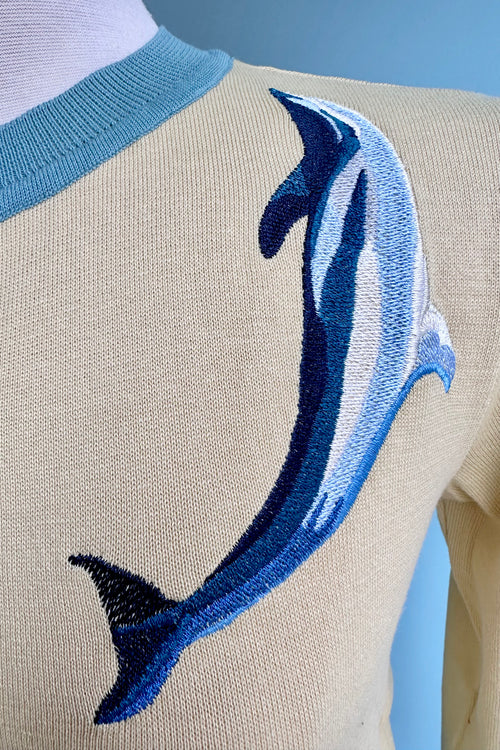 Yellow Dolphins Vera Cardigan by Palava