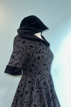 Black Tara Halloween Night Hooded Dress by Banned