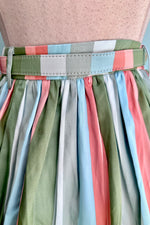 Mila Lollipop Stripes Skirt by Banned