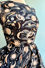 Goddess of the Moon Midi Dress by Retrolicious