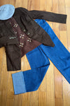 34" Cuffed to 30" Mid Rise Straight Jeans by 1822 Denim