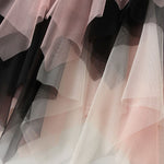 Colorblock Layered Tulle Skirts O/S Multiple Colors