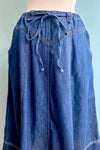 Denim Midi Skirt