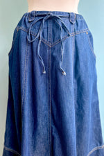 Denim Midi Skirt