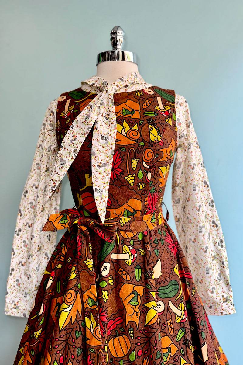 Woodland Whimsy Ruby Dress by Miss Lulo