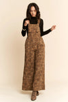 Leopard Twill Jumpsuit