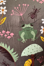 Frogs V-Neck Dress by Eva Rose