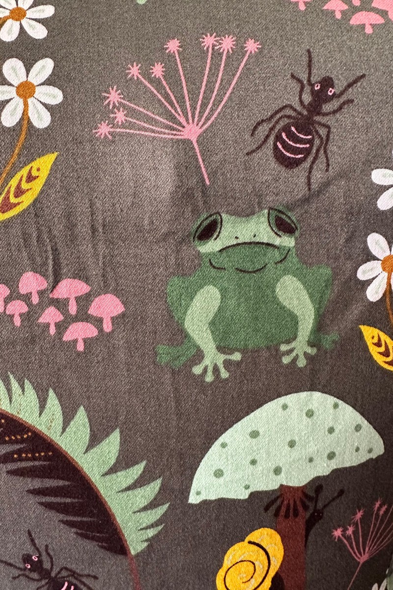 Frogs V-Neck Dress by Eva Rose