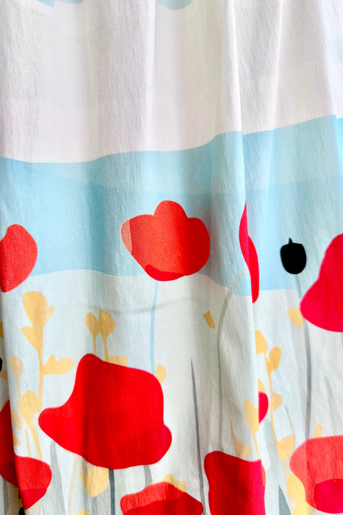 Poppy Field Bengaline Dress