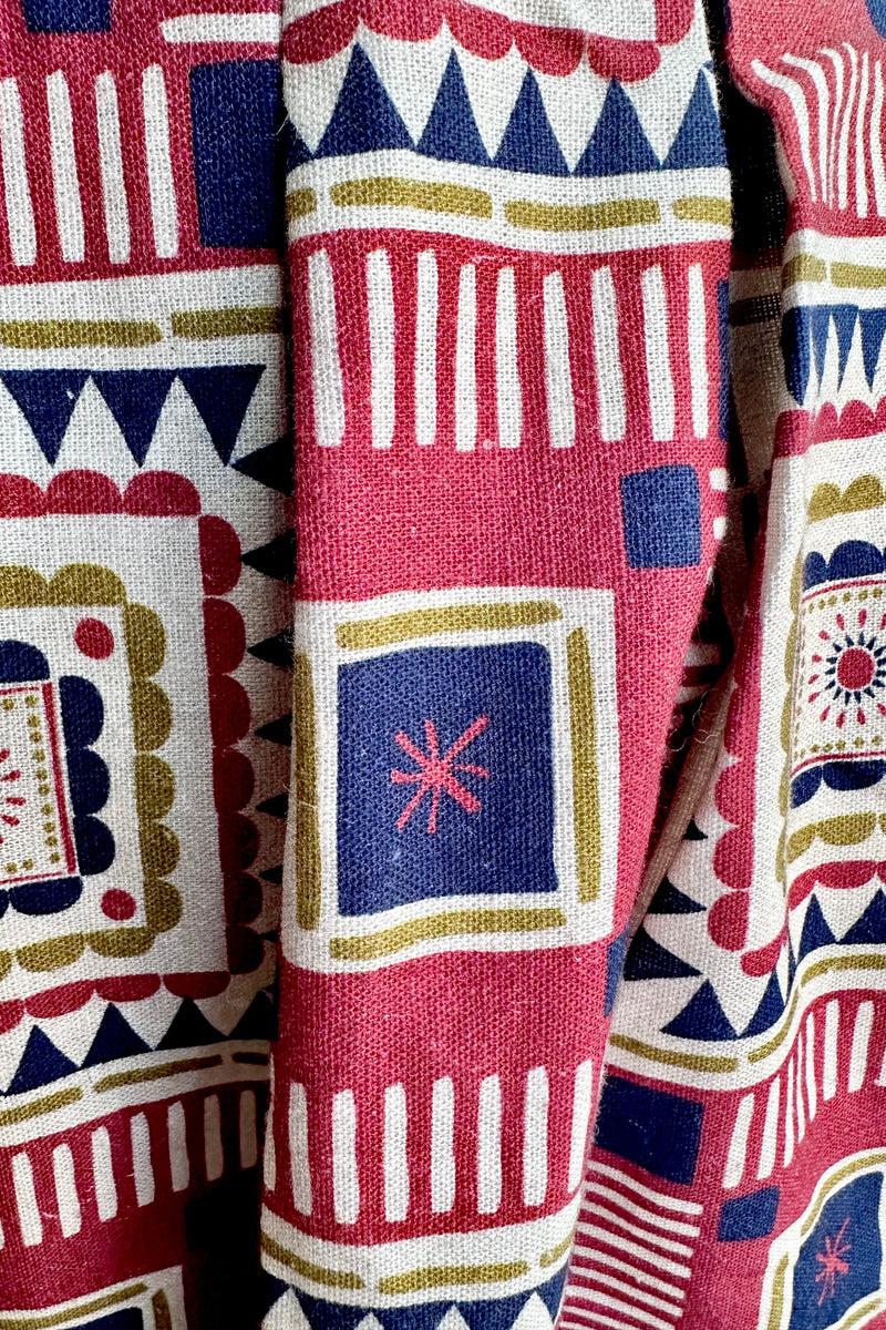 Red Quilt Florence Skirt by Palava