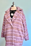 Lavender Plaid Coat by Molly Bracken