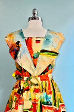 Village Sunrise Frill Front Dress by Love Your Look London