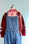Wide Leg Denim Overalls by Bayeas