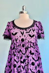 Raven Dress in Potion Purple by Wax Poetic