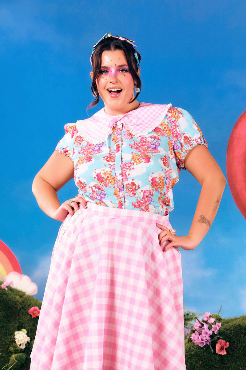 Picnic Bear Blouse by Hell Bunny X Care Bears – Modern Millie