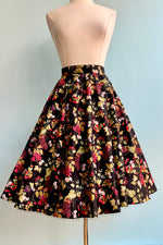 Edwina Autumn Skirt by Hell Bunny