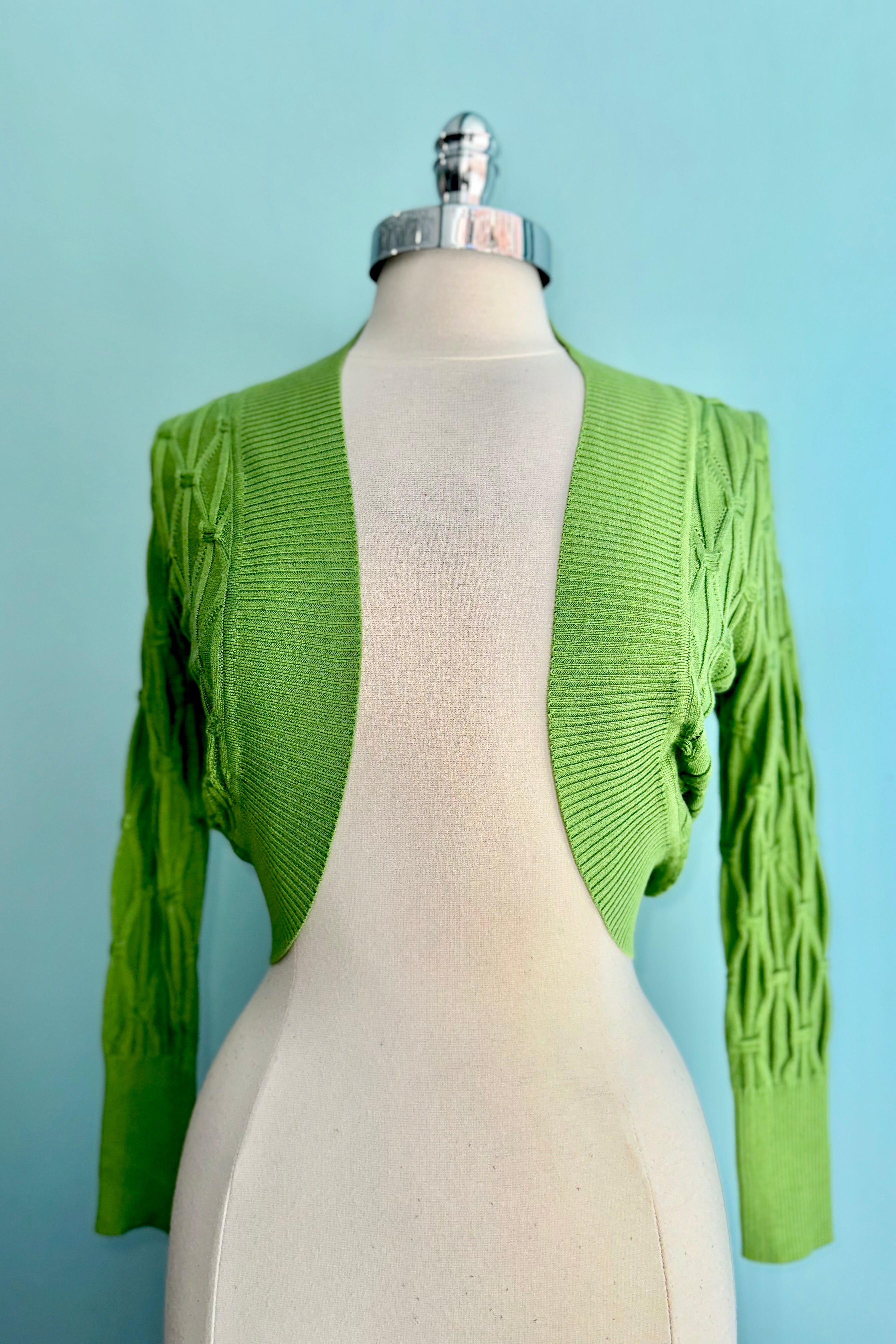 Green Eden Bolero Sweater by Banned – Modern Millie