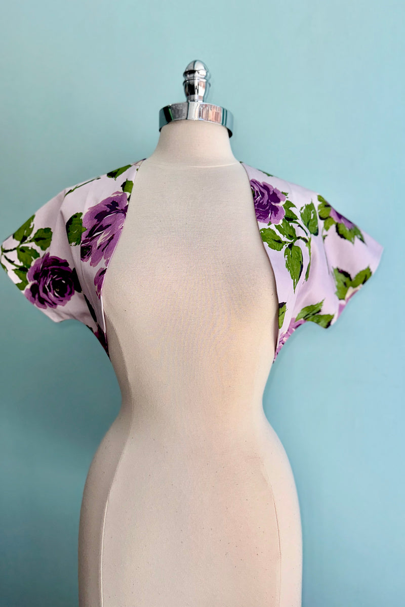 Suzy Bolero Top in Toscana Lavender by Retrospec'd