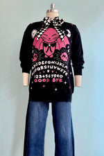 Black Ouija Cosmo Oversized Sweater by Banned