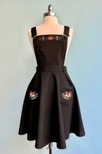 Basil Fox Pinafore by Hell Bunny