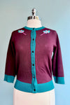 The Beet Goes On Embroidered Leslie Cardigan by Miss Lulo