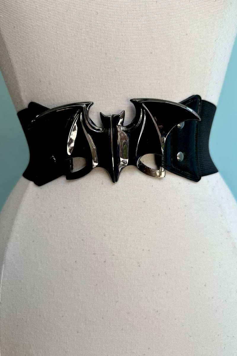 Black Bat Stretch Belt