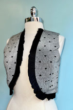 Grey Heart Vest by Compania Fantastica