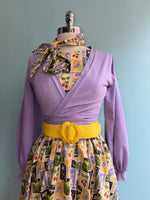 Spring Stamps Dress by Tulip B.
