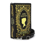 Jane Austen Book Collection Crossbody Handbag in Black
