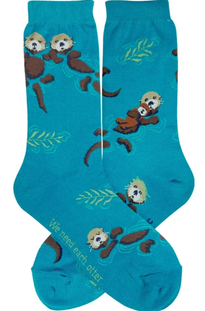 Otters Women's Ankle Socks by Foot Traffic