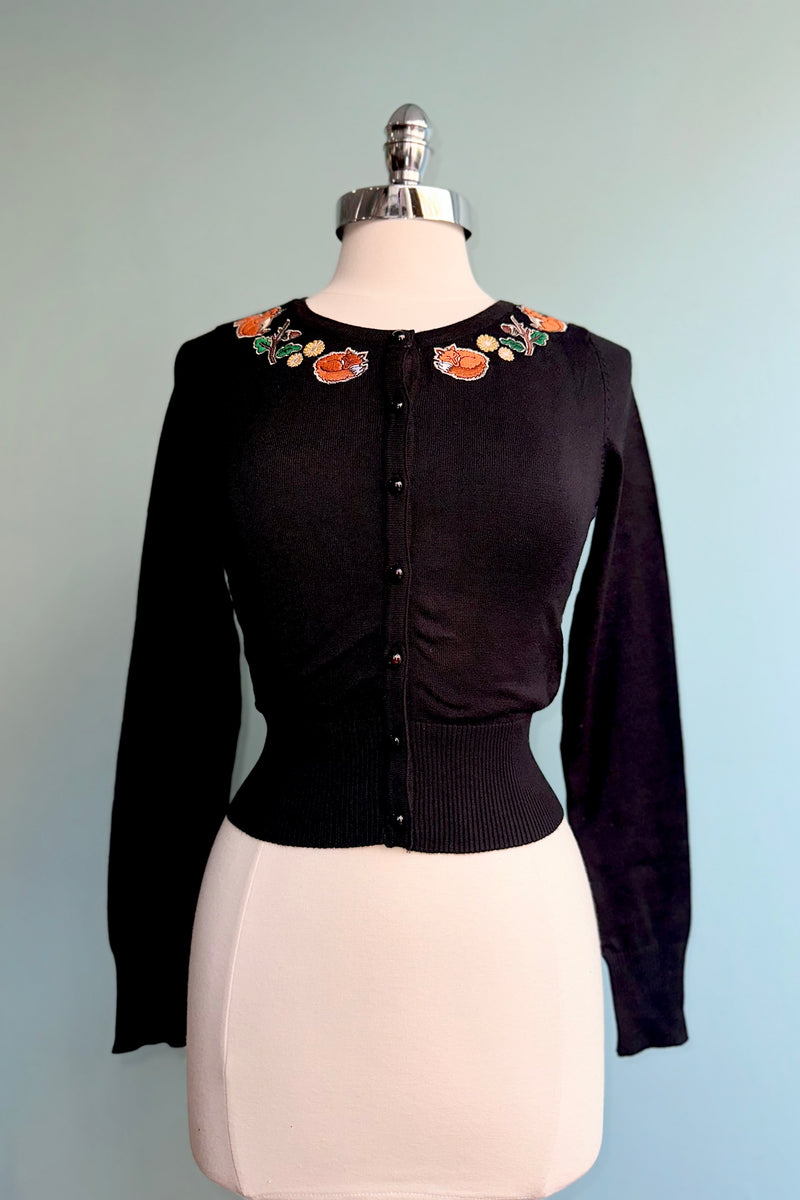 Woodland Chester Cardigan by Hell Bunny