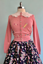 Candy Cardigan in Pink by Banned