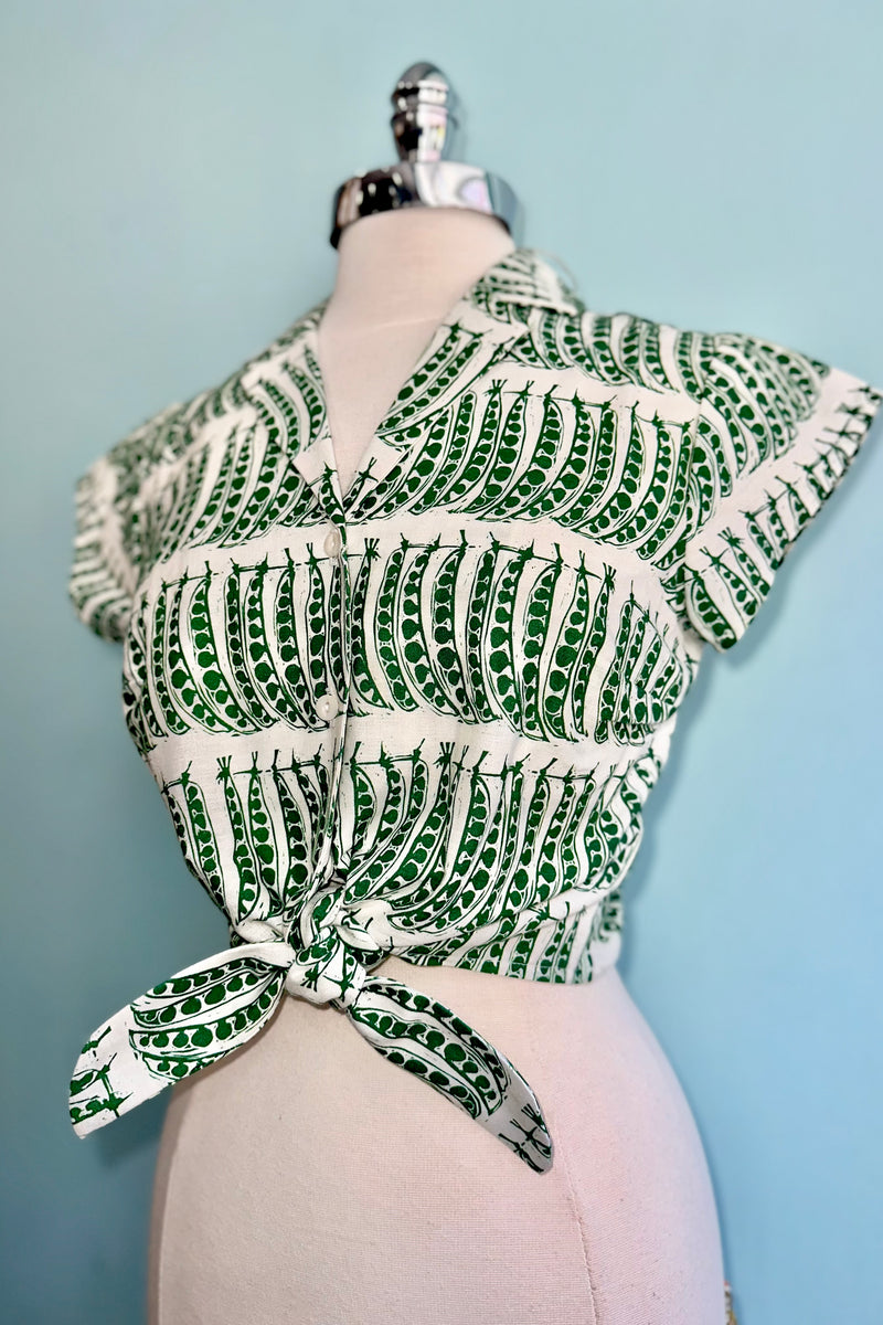 Green Peas Peggy Top by Palava – Modern Millie