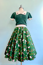 Possum Cotton Circle Skirt