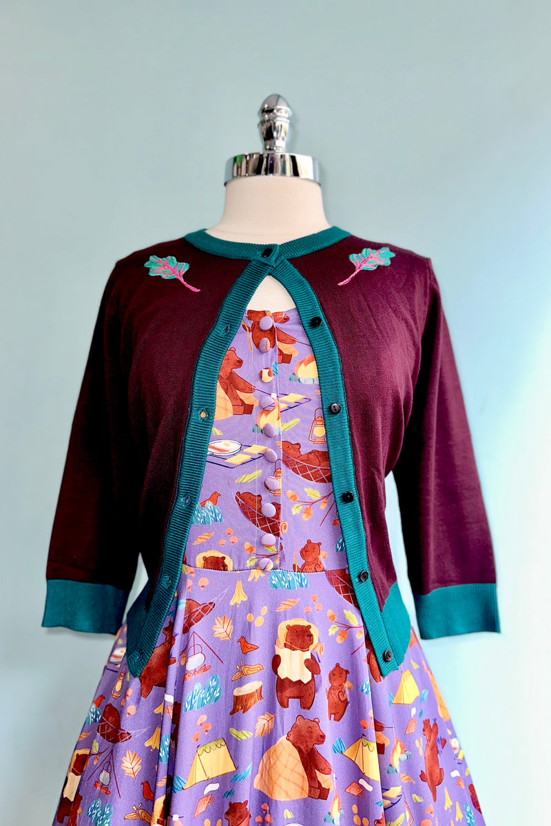 Camping Bears Heidi Dress by Miss Lulo