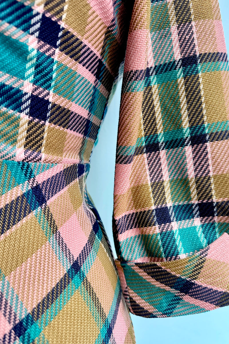 Harriet Dress in Pink Plaid by Banned