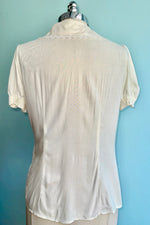 Fox Embroidered Basil Top by Hell Bunny