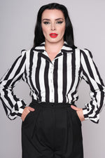 Striped Jerry Blouse by Collectif