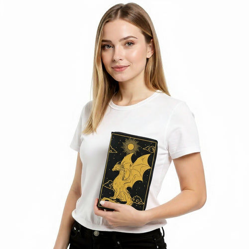 The Book of Dragon Cross-body Bag in Black