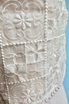Cream Lace Eyelet Vest