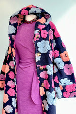 Magenta Tie Side Knit Dress by Compania Fantastica