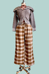 Grey Sailor Collar Cardigan Sweater by Compania Fantastica